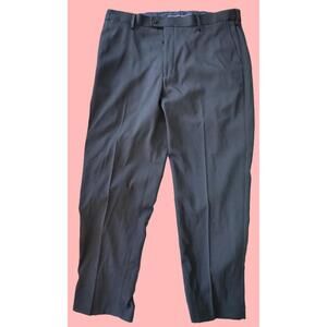 Saddlebred Comfort Waist Pants Straight Fit Dress Blues Mens Size 40 x 30 NEW